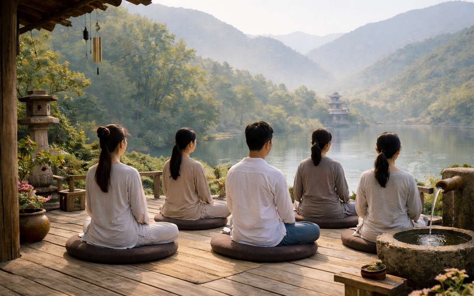 禅茶会分享：跟随善知识照明的⽅向, ⼀起⾛上光明之路吧!