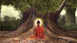 菩提树下成等正觉（佛陀）